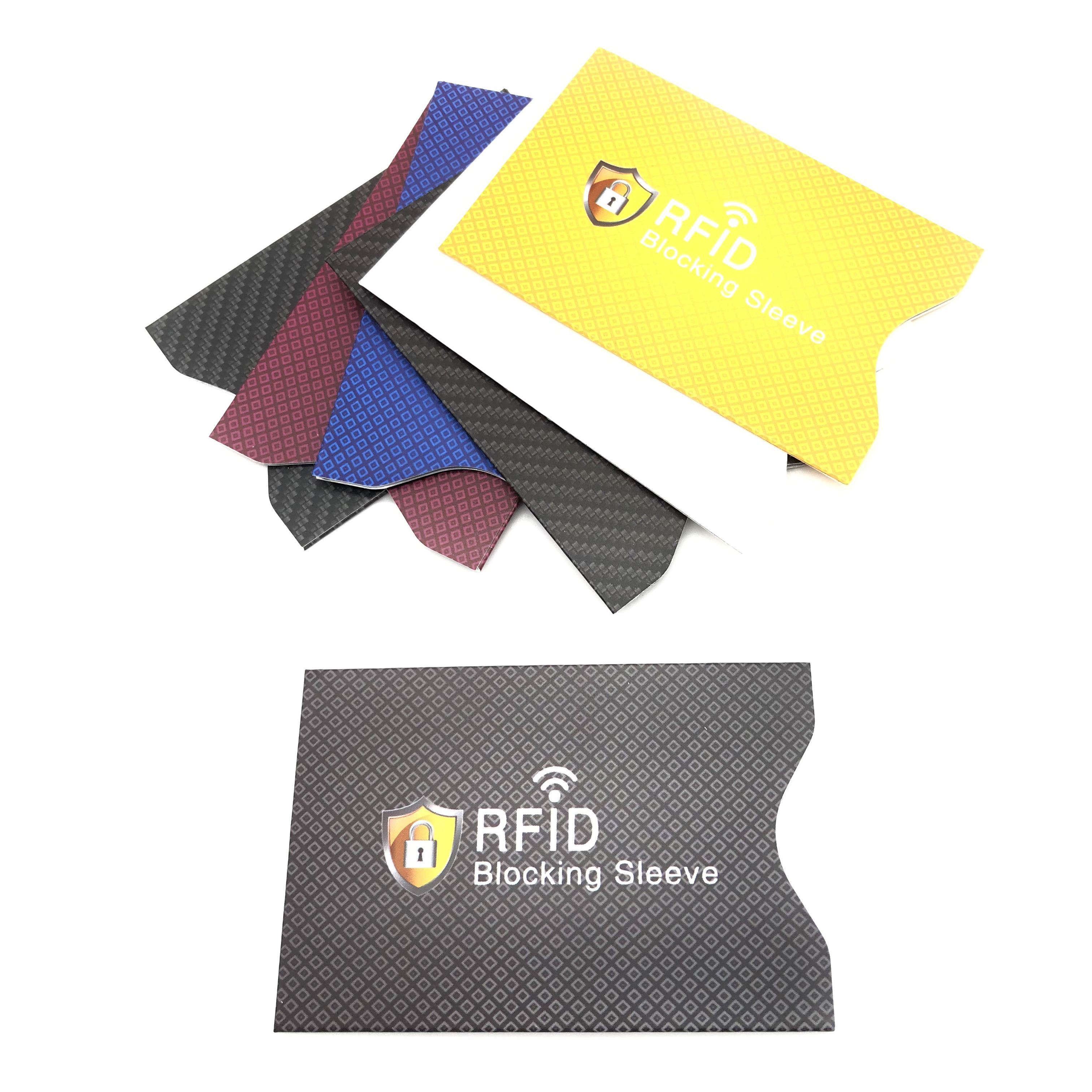 Card Index Box - 2Pc Anti Rfid NFC Wallet Blocking