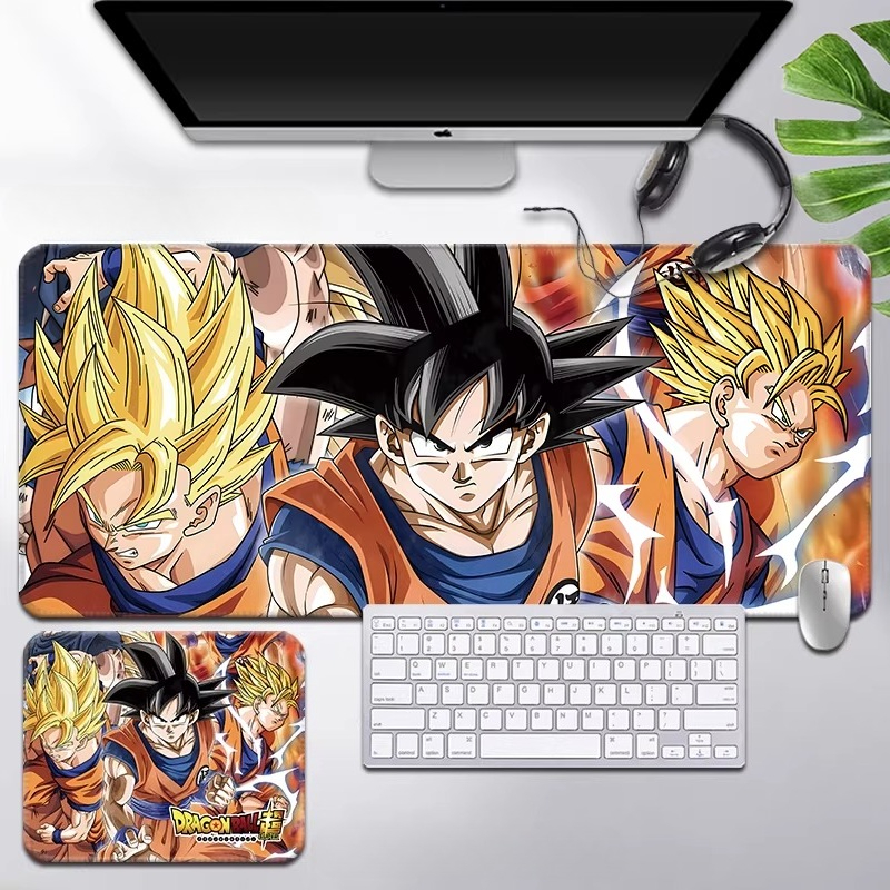 Cartoon HD Print Dragon Ball L - Leather Desk Pad ulasan dan harga