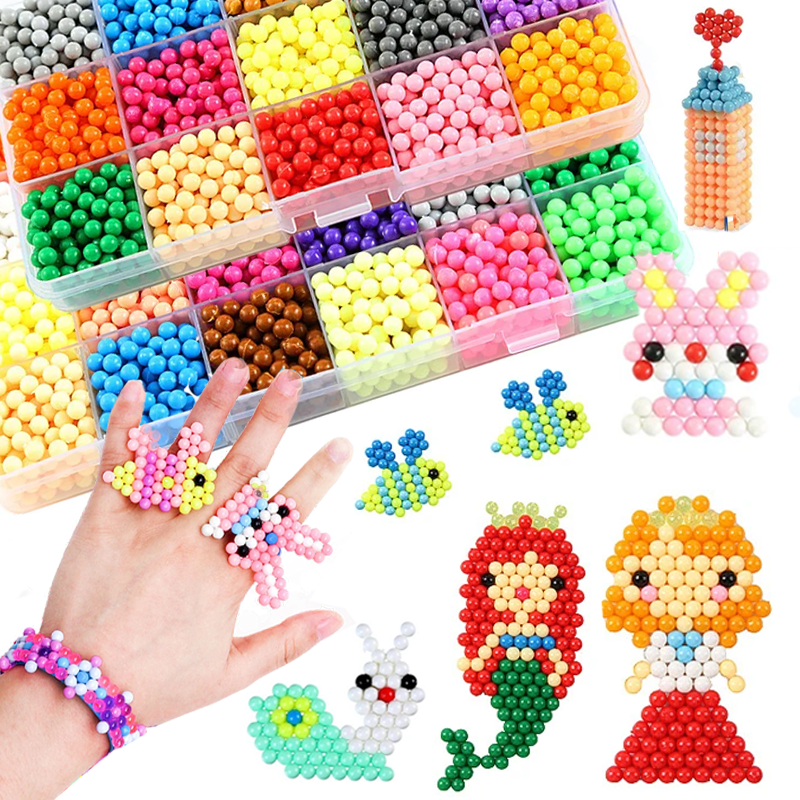 Magical Water Sticky Beads Toy - Paper Weight Crystal ulasan dan harga