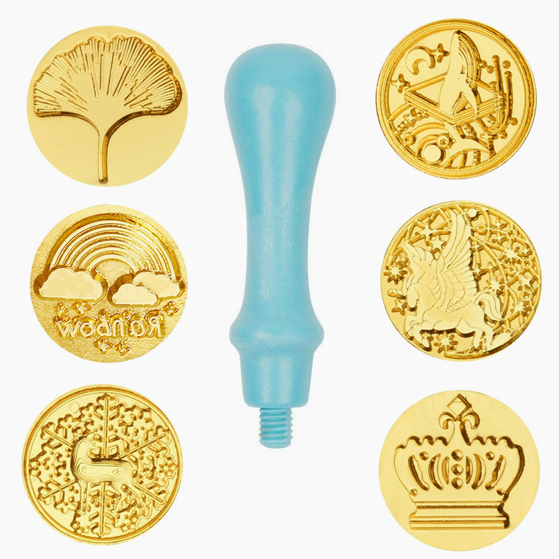 Retro Wax Seal Stamp Set with  - Wax Seal Stamp Set ulasan dan harga