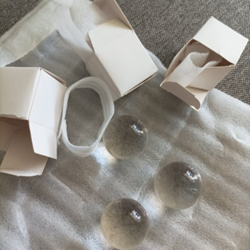 50mm Colors Crystal Ball Photo - Book Weight Glass ulasan dan harga