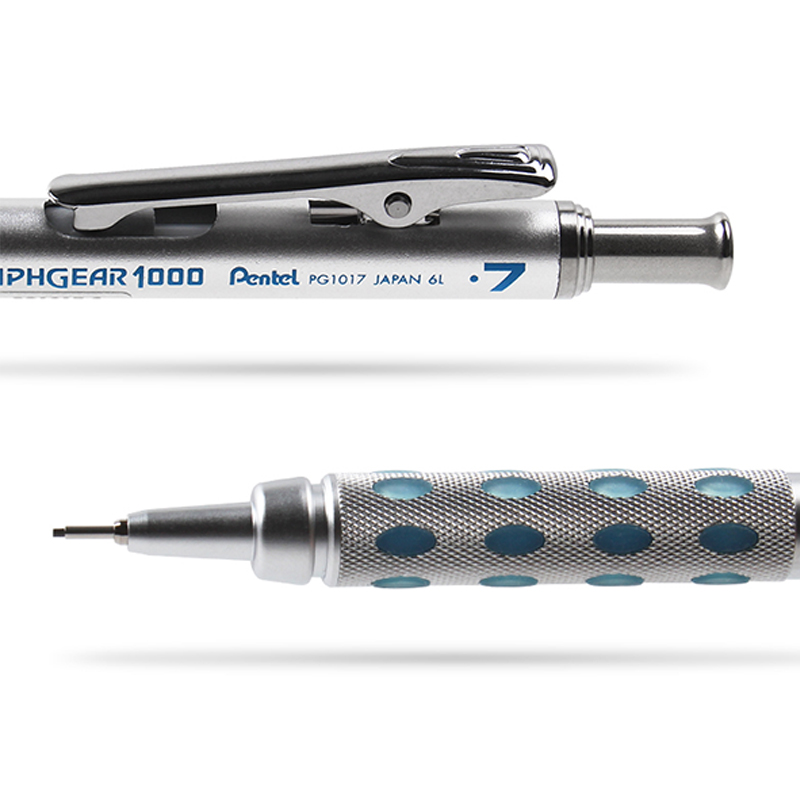 1pcs Pentel GraphGear 1000 Dra - Mechanical Pencil 0.3 ulasan dan harga