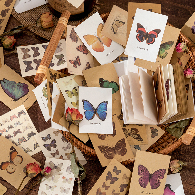 JIANQI 80pcs Scrapbooking mate - Ink Blotter Paper ulasan dan harga