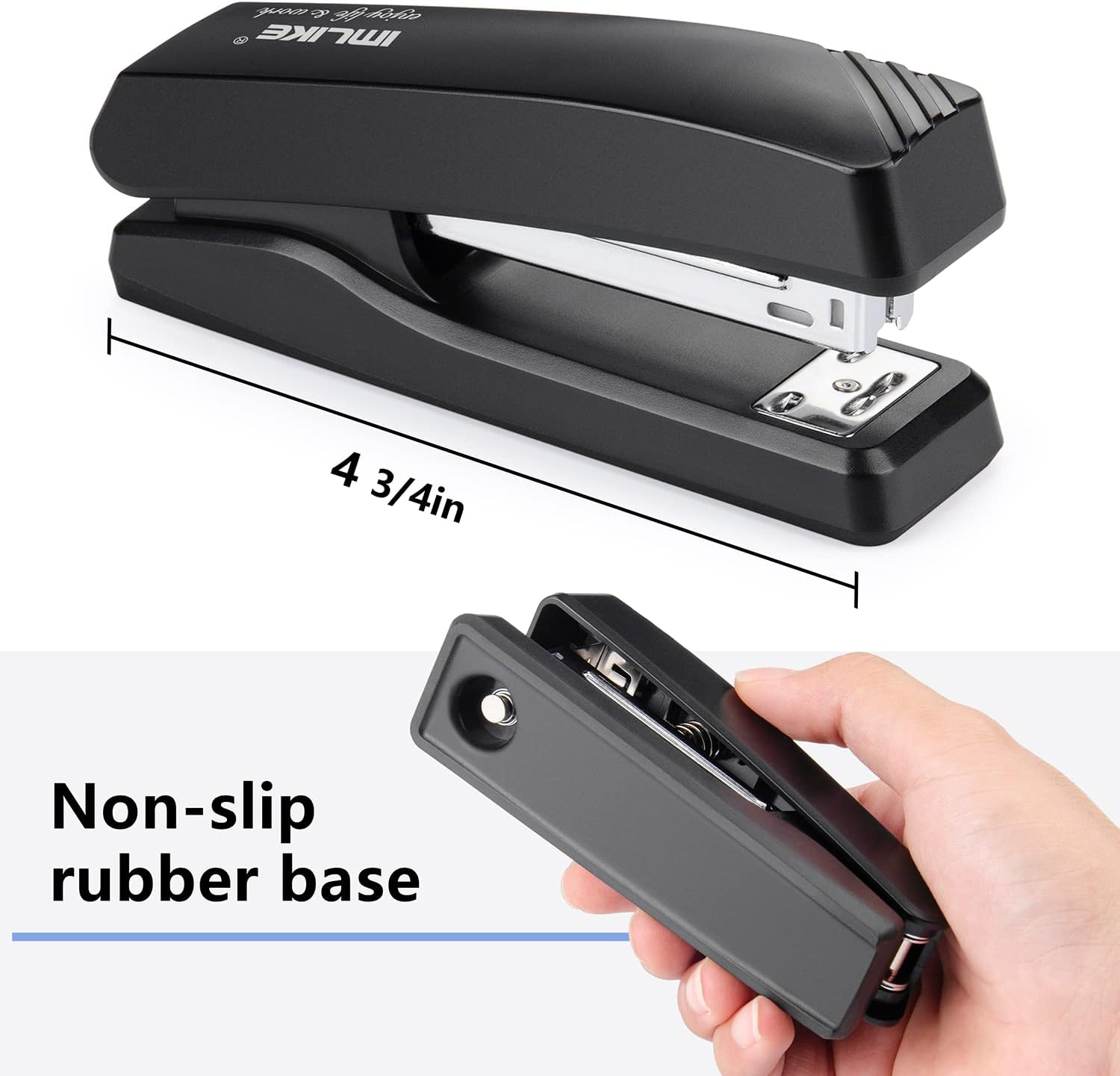 Half Strip Desk Stapler 2-Pack - Stapler Half Strip ulasan dan harga