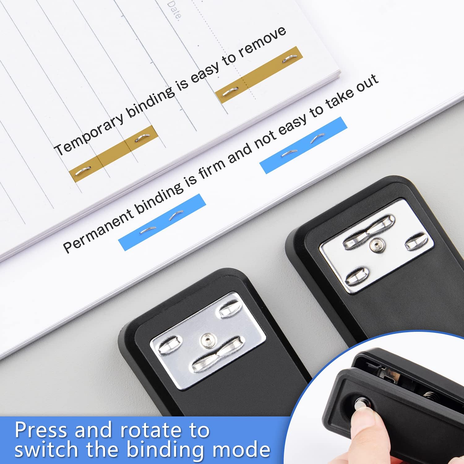Half Strip Desk Stapler 2-Pack - Stapler Half Strip ulasan dan harga