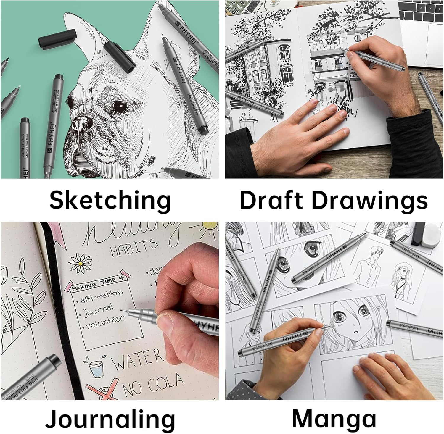 Micro Fineliner Drawing Art Pe - Archive Box Set ulasan dan harga