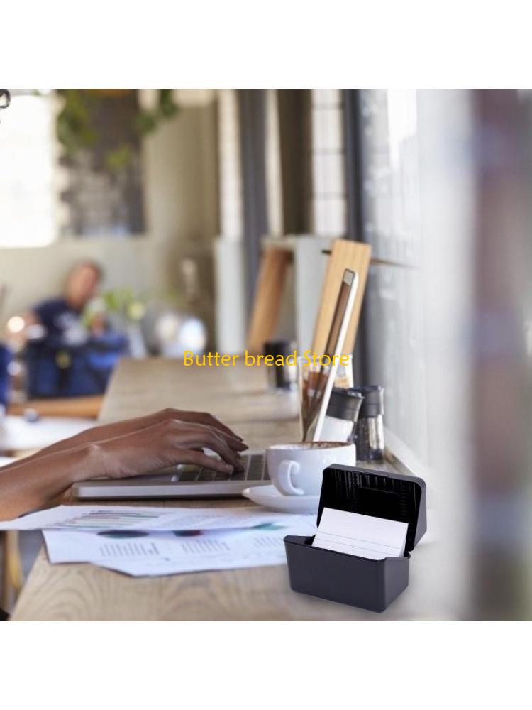 W89C Business Cards Holder Pla - Index Card Holder ulasan dan harga