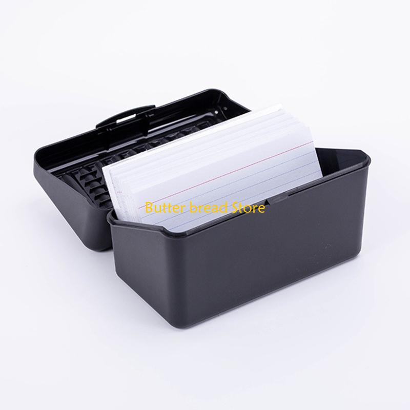 W89C Business Cards Holder Pla - Index Card Holder ulasan dan harga