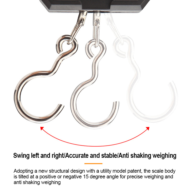 Portable Hanging Hook Scale 50 - Tape Dispenser Weighted ulasan dan harga