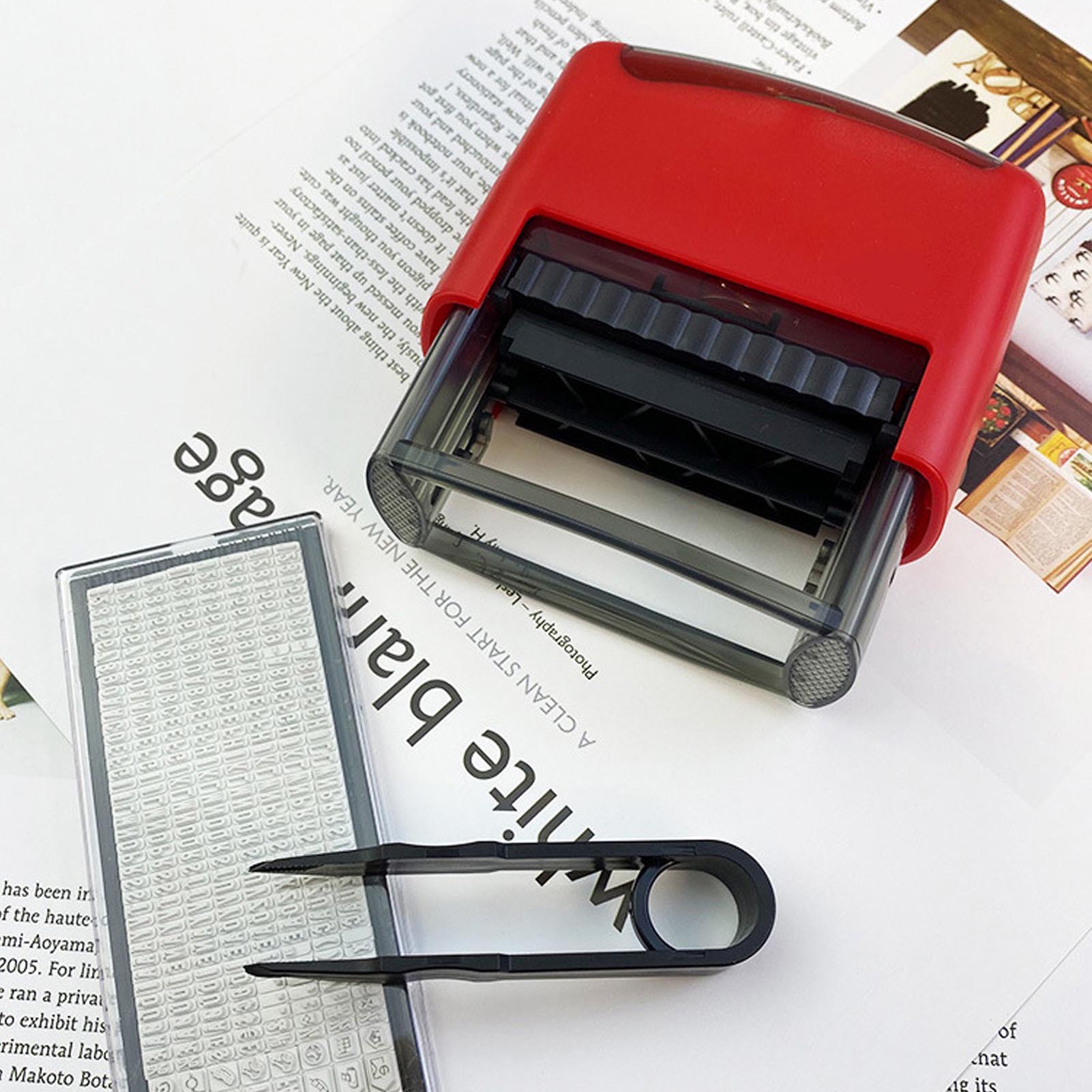 Date Symbol Stamper Black Ink  - Rubber Date Stamp ulasan dan harga