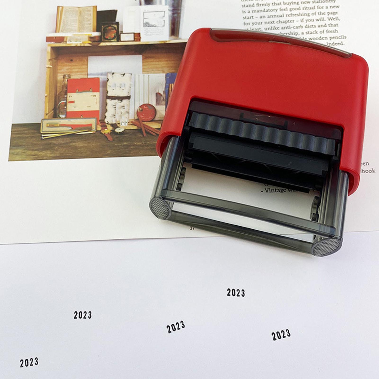 Date Symbol Stamper Black Ink  - Rubber Date Stamp ulasan dan harga