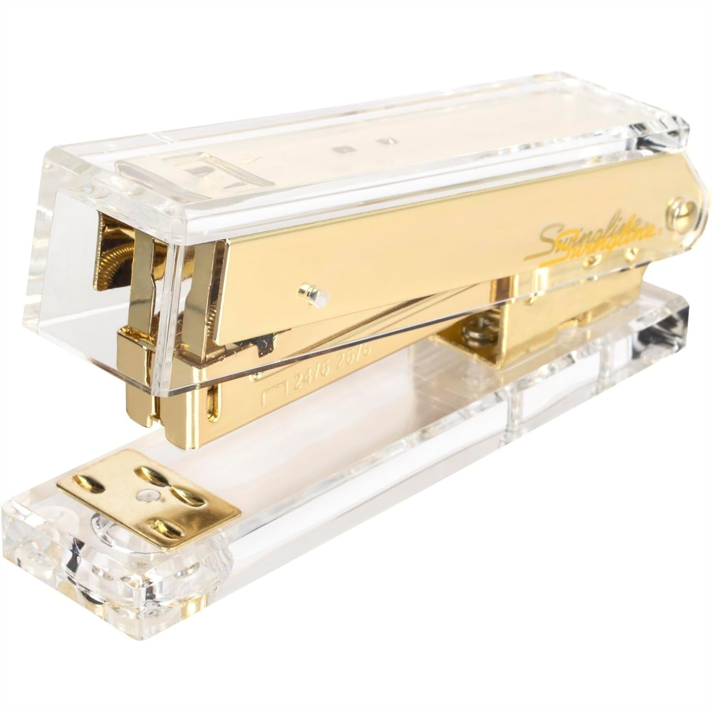 Clear Acrylic Gold Stapler, 20 - Stapler Half Strip ulasan dan harga