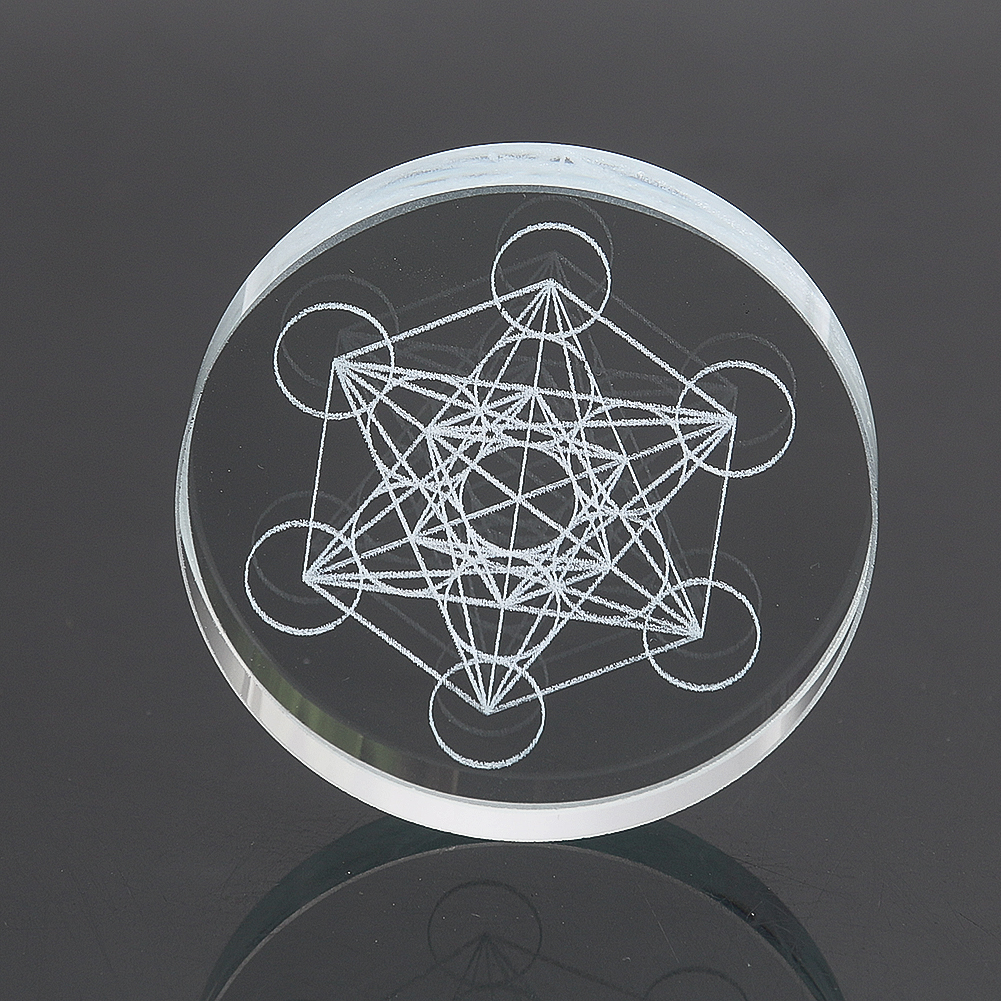Metatron Cube Crystal Display  - Paper Weight Crystal ulasan dan harga