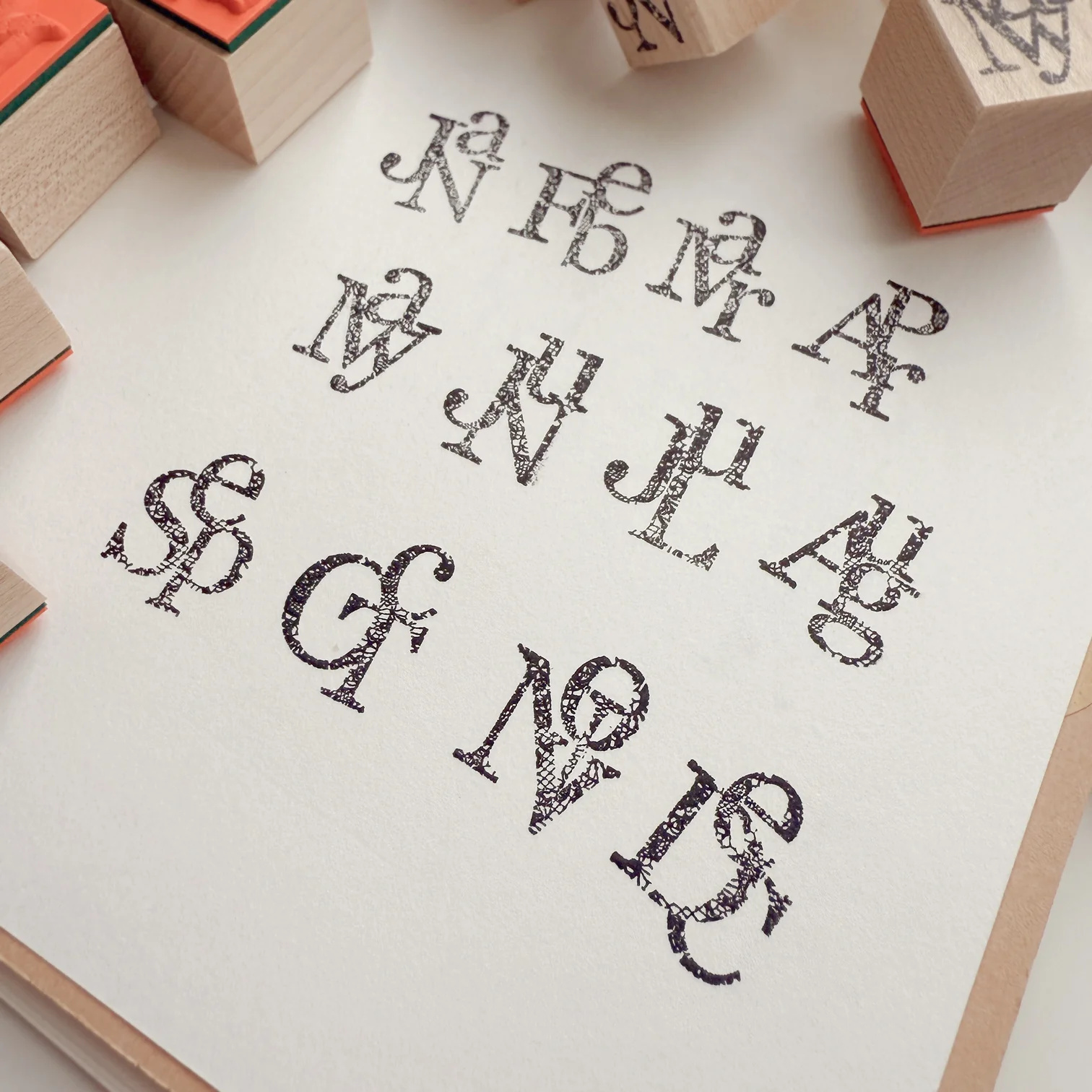 Journal Pages Vintage Month Wh - Rubber Date Stamp ulasan dan harga