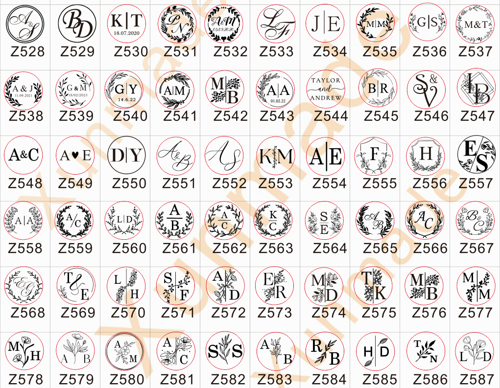 Custom Seal Wax Seal Stamp Cus - Rubber Date Stamp ulasan dan harga