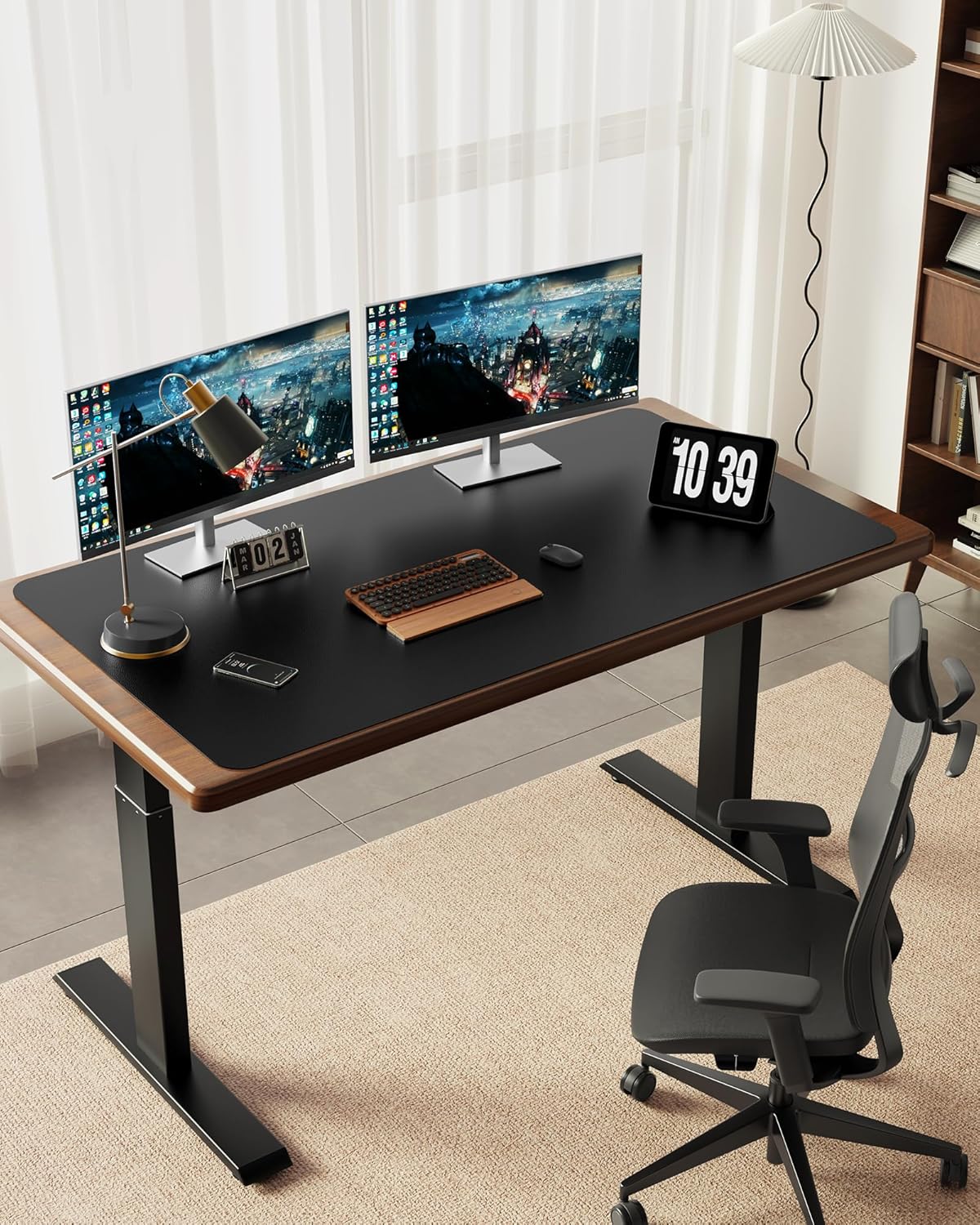 Large PU Leather Desk Mat 35.4 - Leather Desk Pad ulasan dan harga
