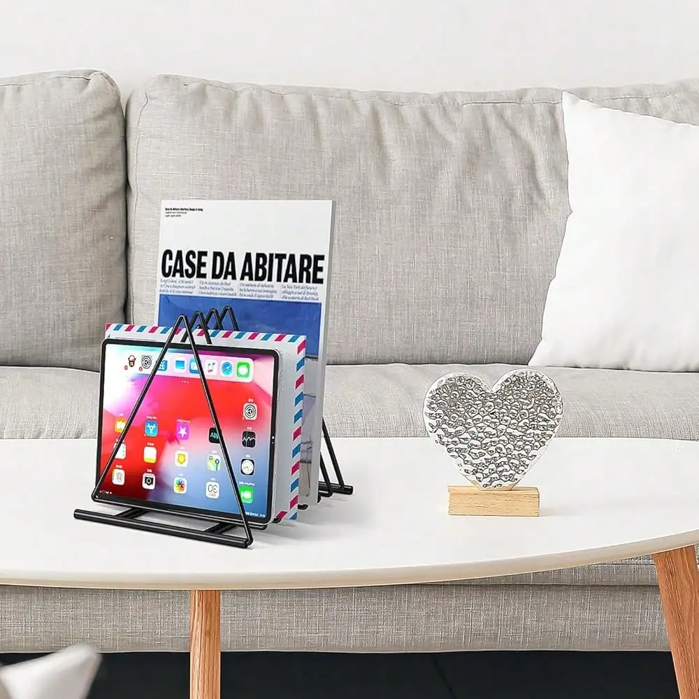 Triangle File Folder Racks,7 S - Magazine Holder Rack ulasan dan harga