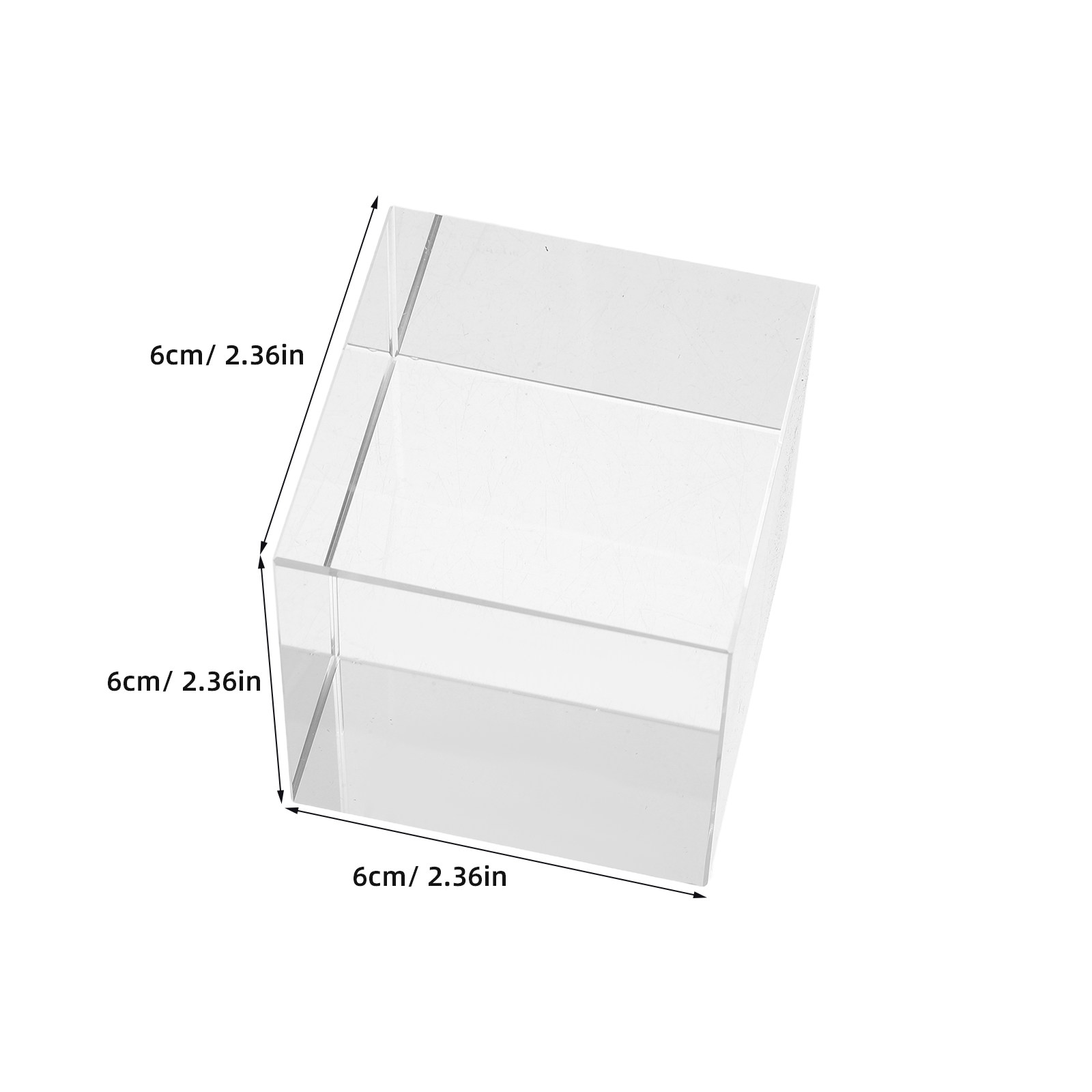 Square Clear Crystal Paperweig - Paper Weight Crystal ulasan dan harga