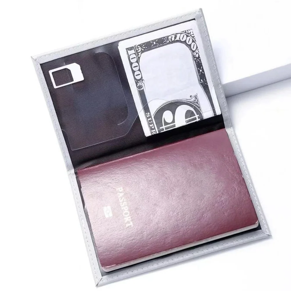 Passport Cover Blue Color Pu P - Index Card Holder ulasan dan harga