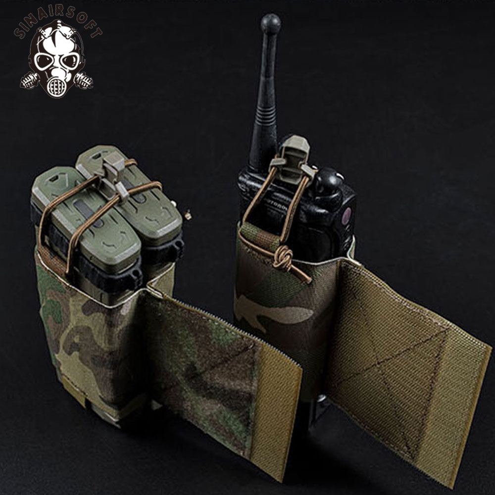 Tactical Elastic MBITR Radio H - Magazine Holder Rack ulasan dan harga