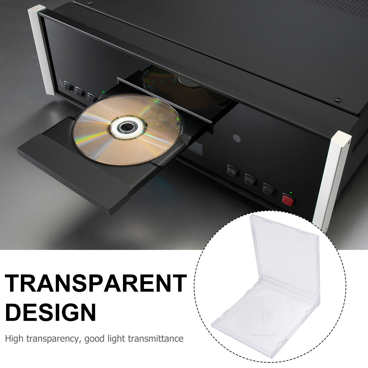 10Pcs Cd Box Dvd Case Set Port - Archive Box Set ulasan dan harga